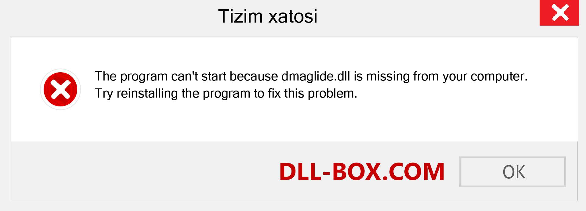 dmaglide.dll fayli yo'qolganmi?. Windows 7, 8, 10 uchun yuklab olish - Windowsda dmaglide dll etishmayotgan xatoni tuzating, rasmlar, rasmlar